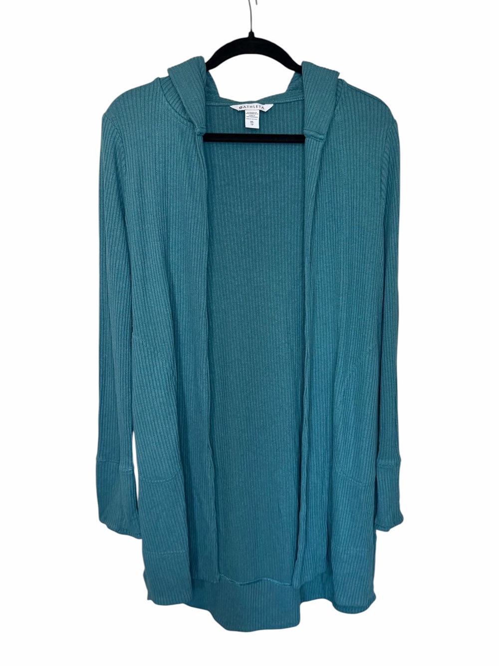 Athleta Hooded Ribbed Cardigan Sweater - XS